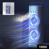 Portable Tower Mist Spray Cooling Fan Air Cooling Fan (1 Pc)